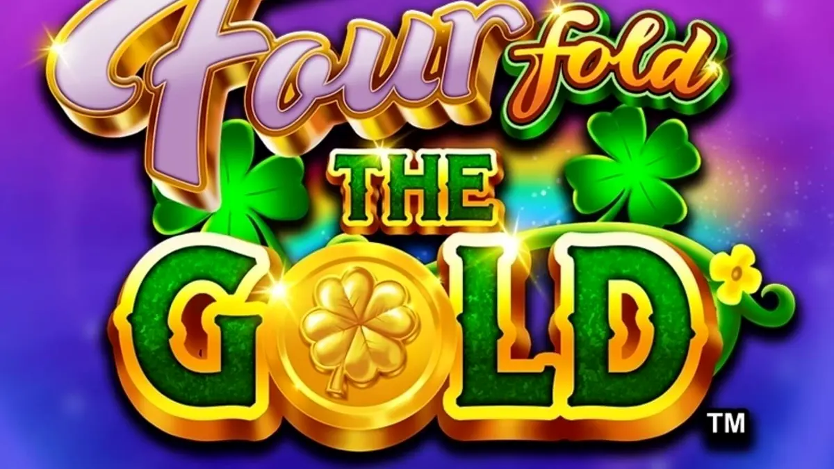 Leprechaun espacial em um cenário de galáxia no slot Fourfold the Gold